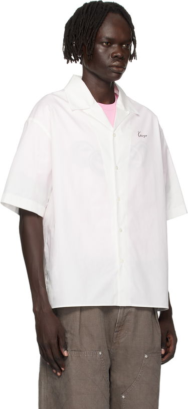 Skjorte KENZO Kenzo 'KENZO Archive Bouquet' Shirt Hvid | FF65CH1329P5, 1
