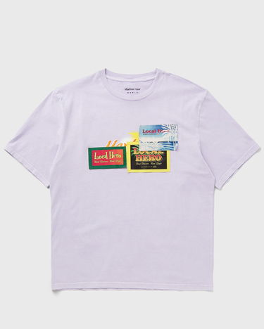 T-shirt Martine Rose Martine Rose Local Hero Graphic T-Shirt Lilla | 603JE03602F-PRP, 1