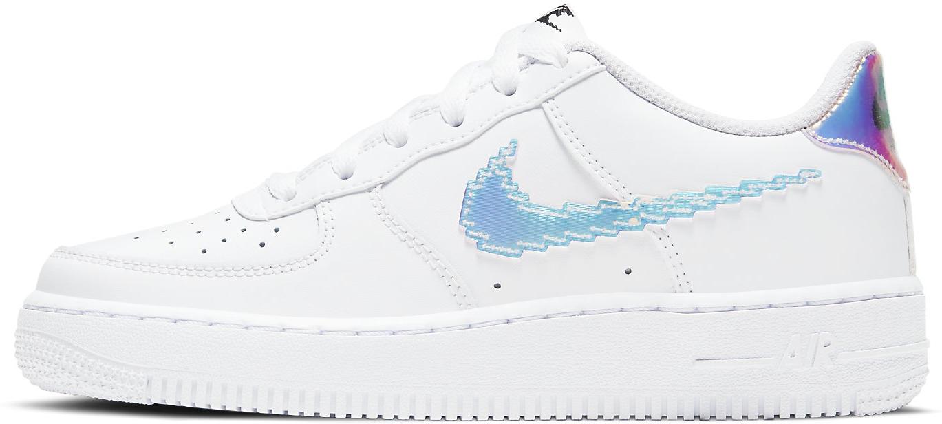 Sneakers og sko Nike Air Force 1 LV8 GS "Digital Swoosh" Hvid | cw1577-100, 0