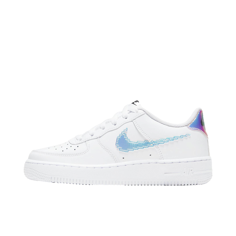 Sneakers og sko Nike Air Force 1 LV8 GS "Digital Swoosh" Hvid | cw1577-100