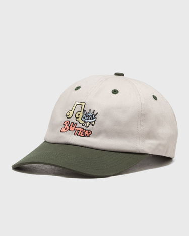 Kasket Butter Goods Turtle 6 Panel Hat Beige | P24283, 2