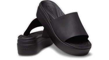 Sneakers og sko Crocs Brooklyn Slides W Sort | 208728-001, 1