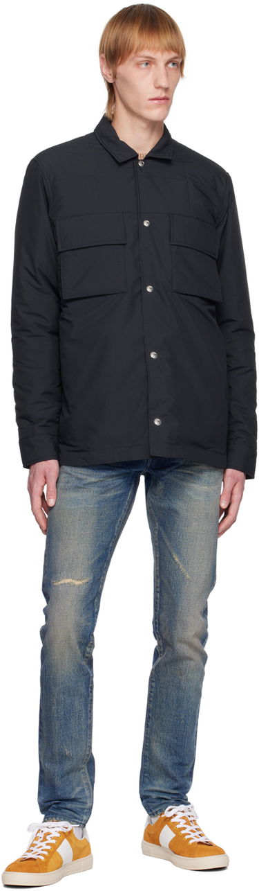 Skjorte Paul Smith Paul Smith Wadded Overshirt Sort | M1R-631X-J01777, 3