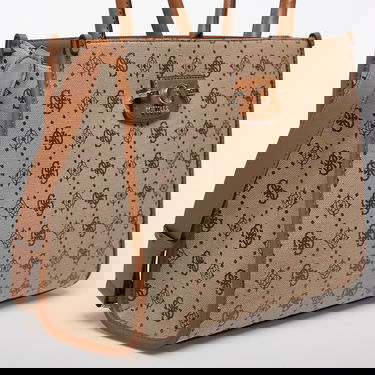 Mulepose GUESS Neda 2 Comp Signature Logo Tote Flerfarvet | HWJP9654220-LTL, 3