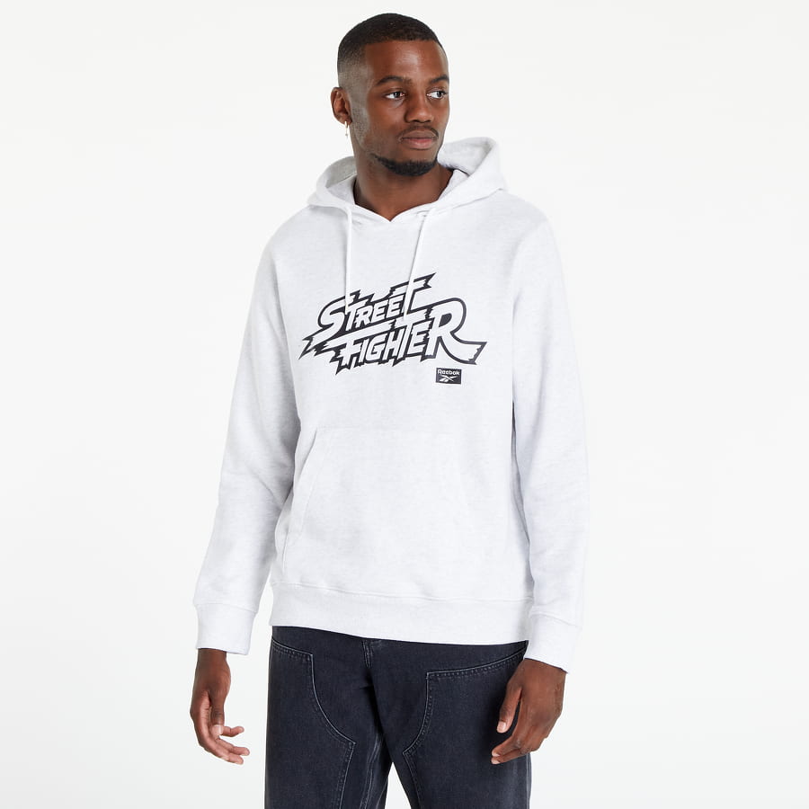 Sweatshirt Reebok Street Fighter x Graphic Hoodie Grå | HU1702, 0