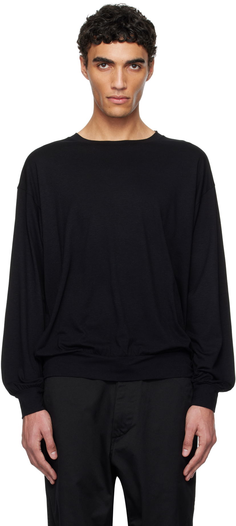 Sweater NANAMICA nanamica Crew Neck Sweater Sort | S25SH100U