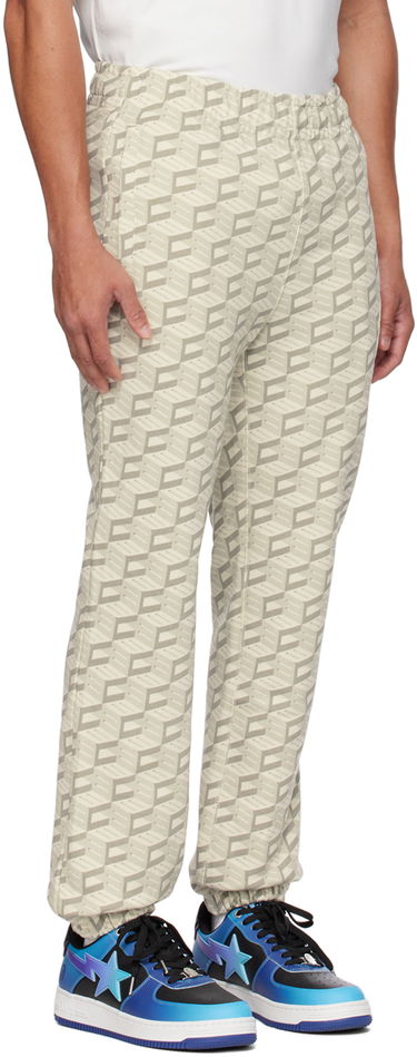 Joggingbukser BILLIONAIRE BOYS CLUB Billionaire Boys Club Printed Sweatpants Beige | B23110, 1