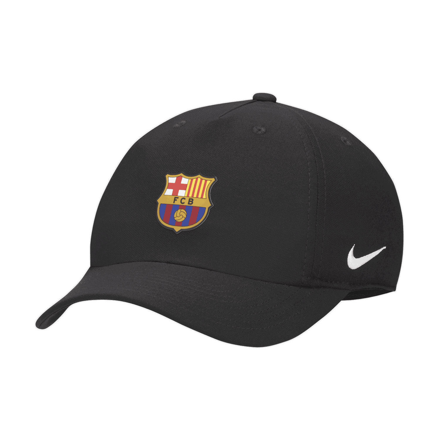 Kasket Nike FC Barcelona Dri-FIT Club Football Cap Sort | FN4868-010, 0
