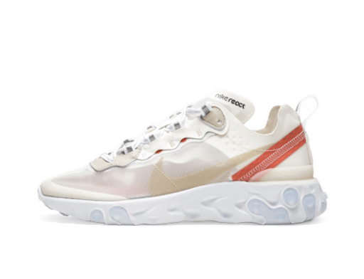 Sneakers og sko Nike React Element 87 ''Light Bone'' Hvid | AQ1090-100