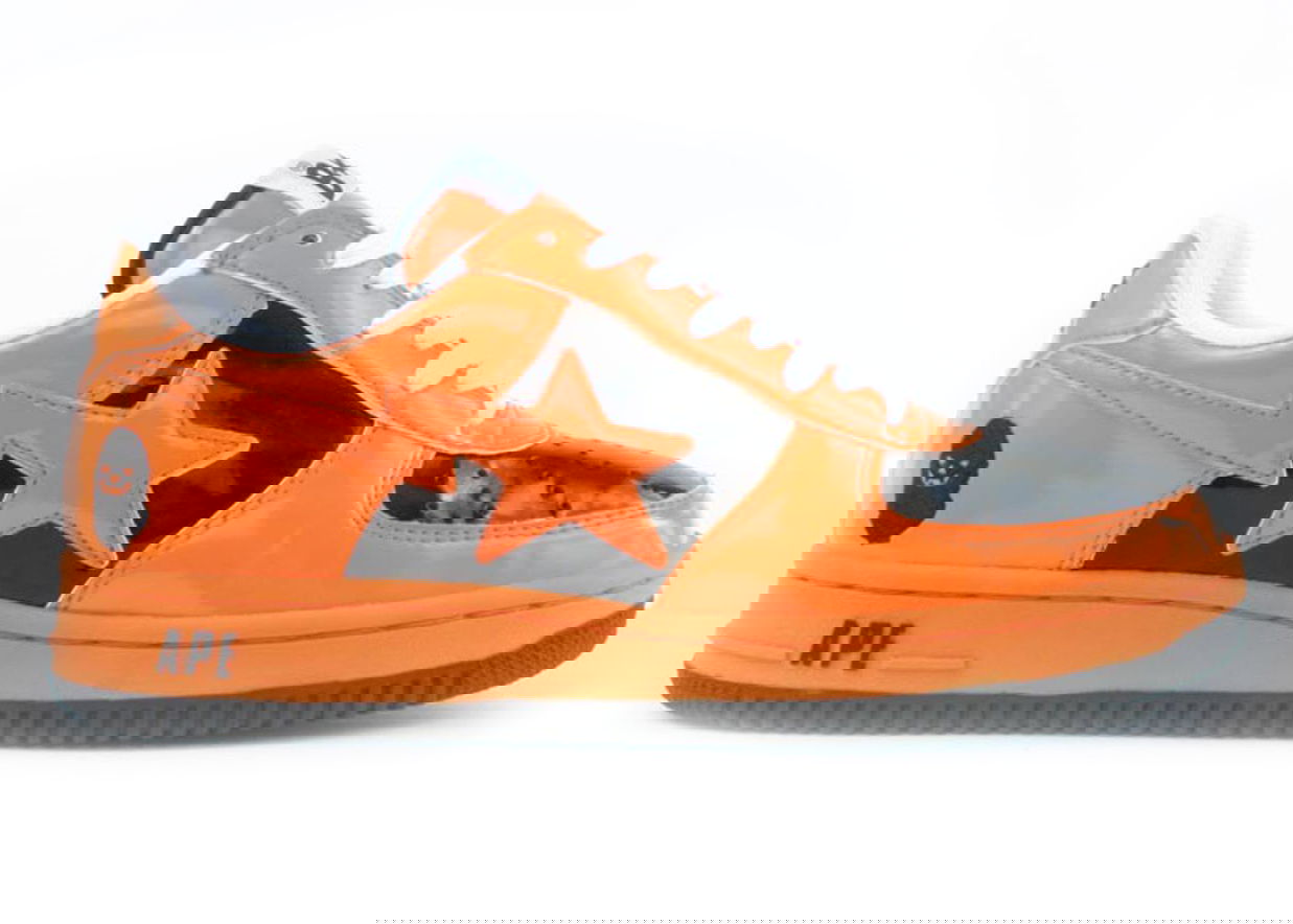 Sneakers og sko BAPE A Bathing Ape Bape Sta Low Halloween Orange Orange | FS-001 525, 0