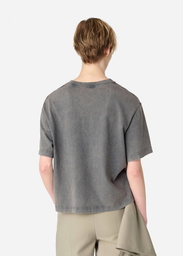 Crop top AXEL ARIGATO Cropped T-Shirt Grå | A2987003, 3