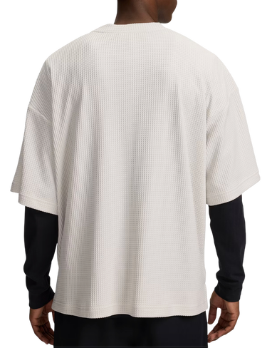 T-shirt Under Armour Rival Waffle Crew Neck Pocket T-Shirt Hvid | 1383106-110, 2