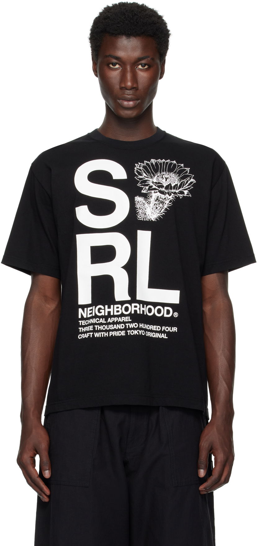 T-shirt Neighborhood Neighborhood 'SRL' T-Shirt Sort | 251PCNH-ST18