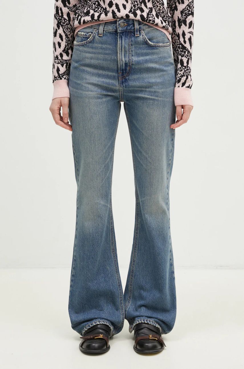Jeans Fiorucci Fiorucci Flared Medium Waist Jeans Blå | U01FPDJE083DN01DN02, 0