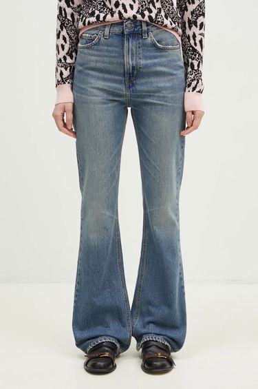 Jeans Fiorucci Fiorucci Flared Medium Waist Jeans Blå | U01FPDJE083DN01DN02, 0