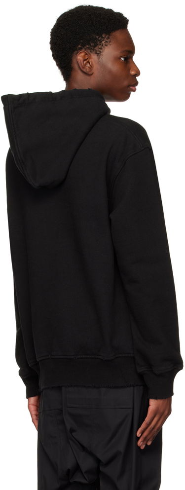 Sweatshirt Han Kjøbenhavn Han Kjobenhavn Distressed Hoodie Sort | M-131444, 2