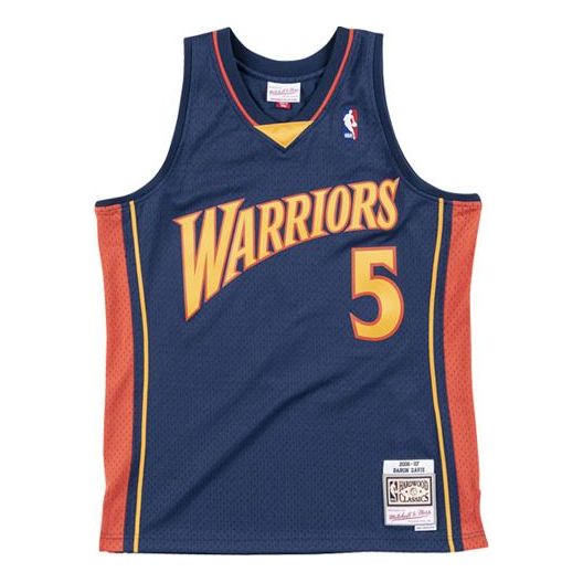 Jersey Mitchell & Ness Mitchell & Ness Golden State Warriors Basketball Jersey Blå | SMJYCP18183-GSWNAVY06BDV