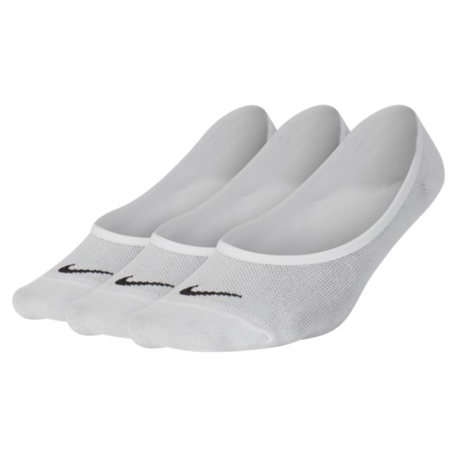 Sokker Nike Lightweight No-Show 3-pack Hvid | sx4863-101, 1
