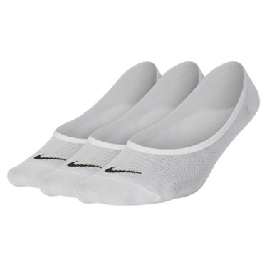 Sokker Nike Lightweight No-Show 3-pack Hvid | sx4863-101, 1