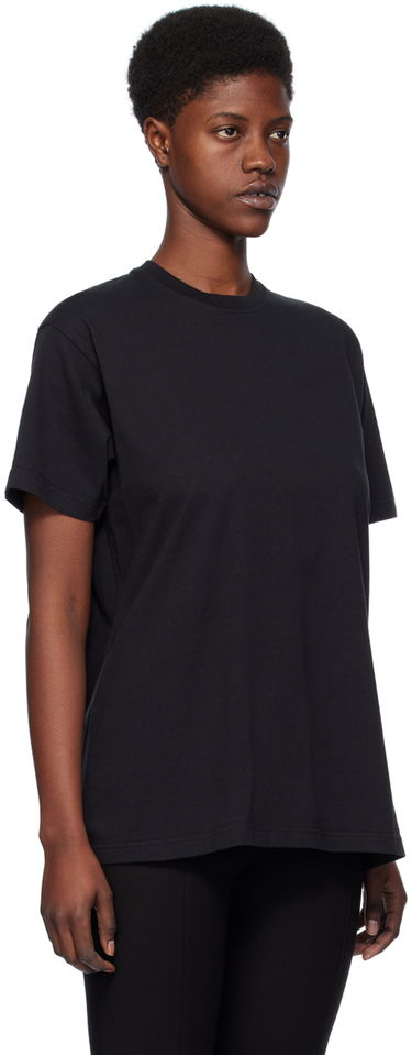 T-shirt TOTEME Straight T-Shirt Sort | 232-5043-786, 1