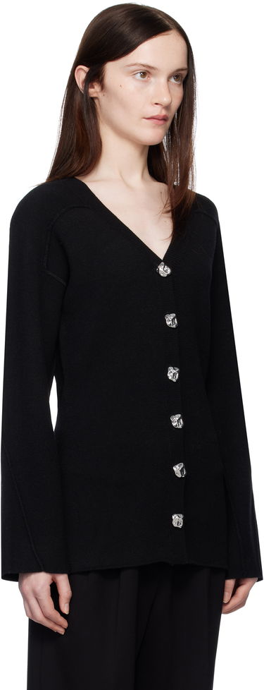 Sweater rag & bone rag & bone Bridget V-Neck Cardigan Sort | WAS24H012MM12, 1