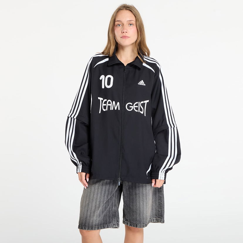 Jakke adidas Originals Adilenium Season 4 Teamgeist Oversized Track Jacket Sort | KE7569