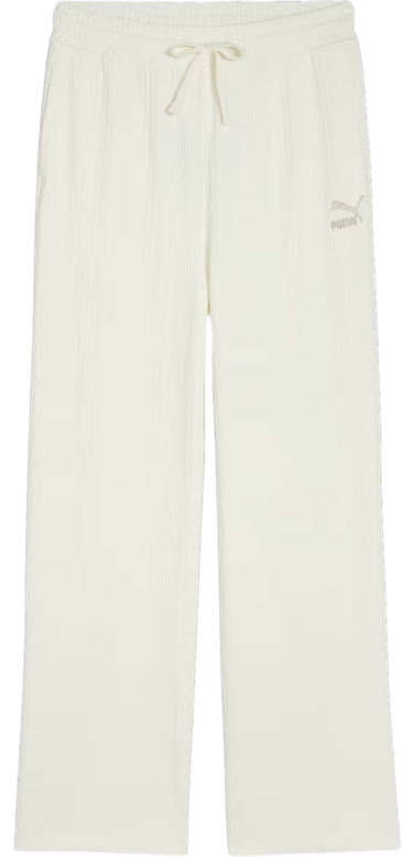 Joggingbukser Puma Classics Ribbed Relaxed Sweatpants Beige | 624268-66, 2