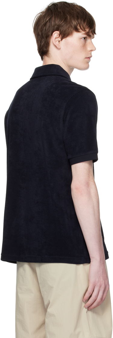 Polo skjorte Fred Perry Fred Perry Open Collar Towelling Polo Sort | M7830, 2
