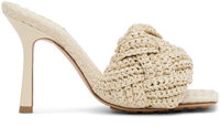 Lido Heeled Sandals "Off White"
