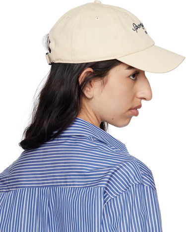 Kasket Sporty & Rich Sporty & Rich Syracuse Baseball Cap Beige | AC040612322CR01, 2