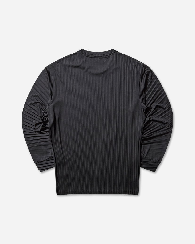 T-shirt Satisfy AuraLite Pleated Long T-Shirt Sort | 11068 00001