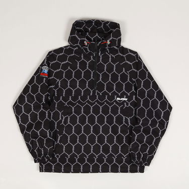 Jakke Butter Goods Chain Link Anorak Jacket "Black" Sort | butter-goods-chain-link-alpine-anorak-jacket-black, 3