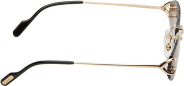 Solbriller Cartier Cartier Oval Sunglasses Grå | CT0467S-001, 3