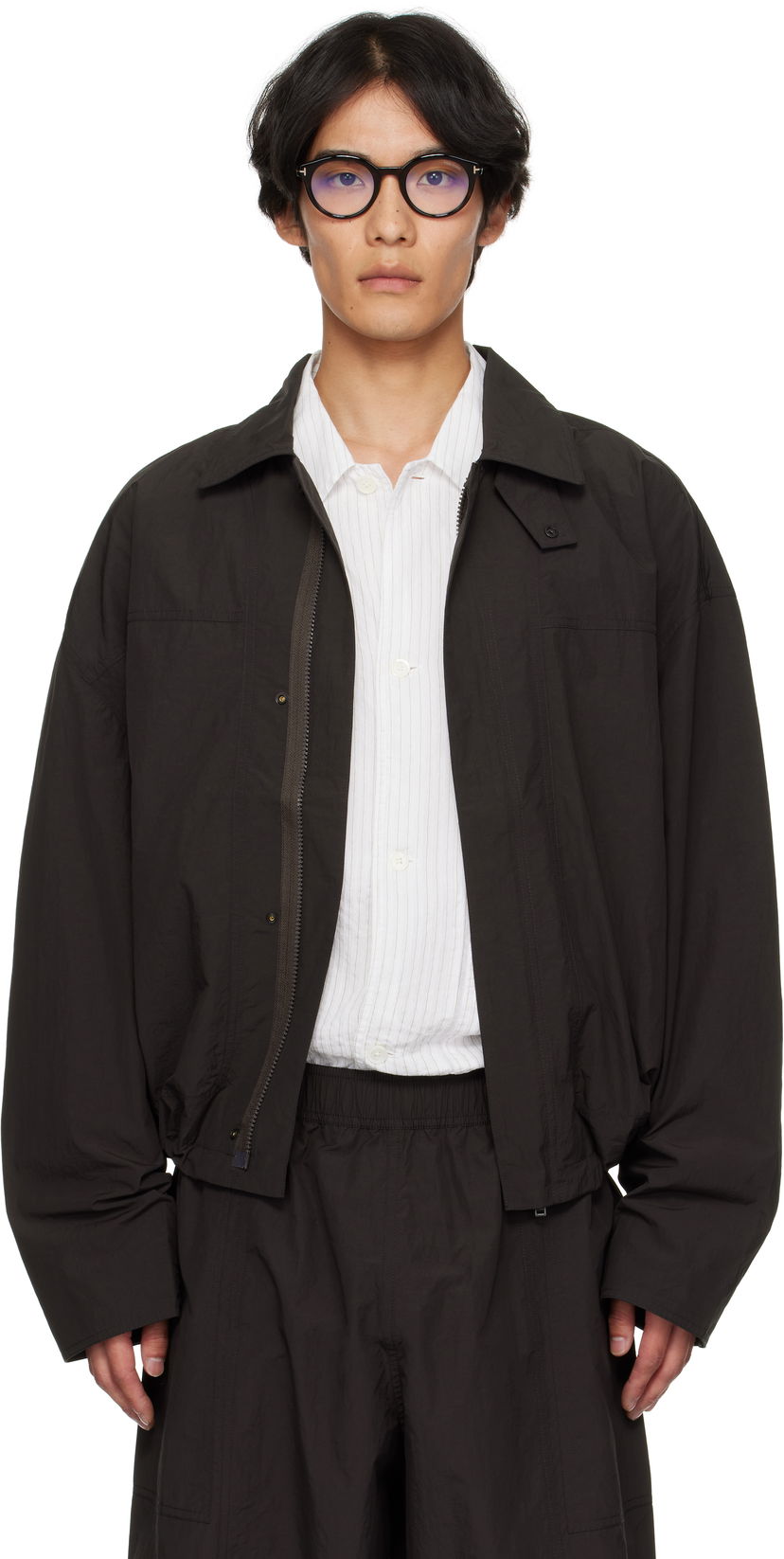 Jakke Studio Nicholson Studio Nicholson Damus Jacket Sort | DAMUS SNM - 1362