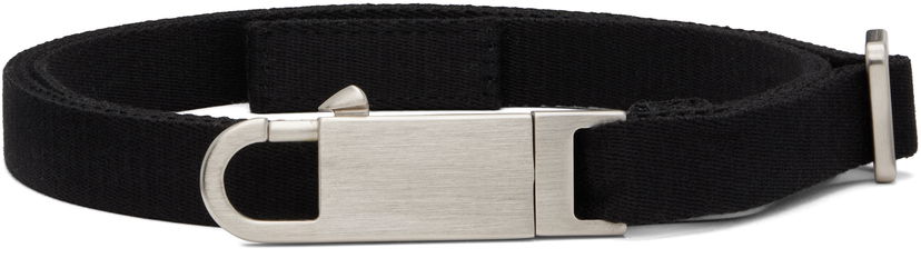 Bælter Rick Owens Rick Owens Concordians Disco Belt Sort | RA02E0785 WEB