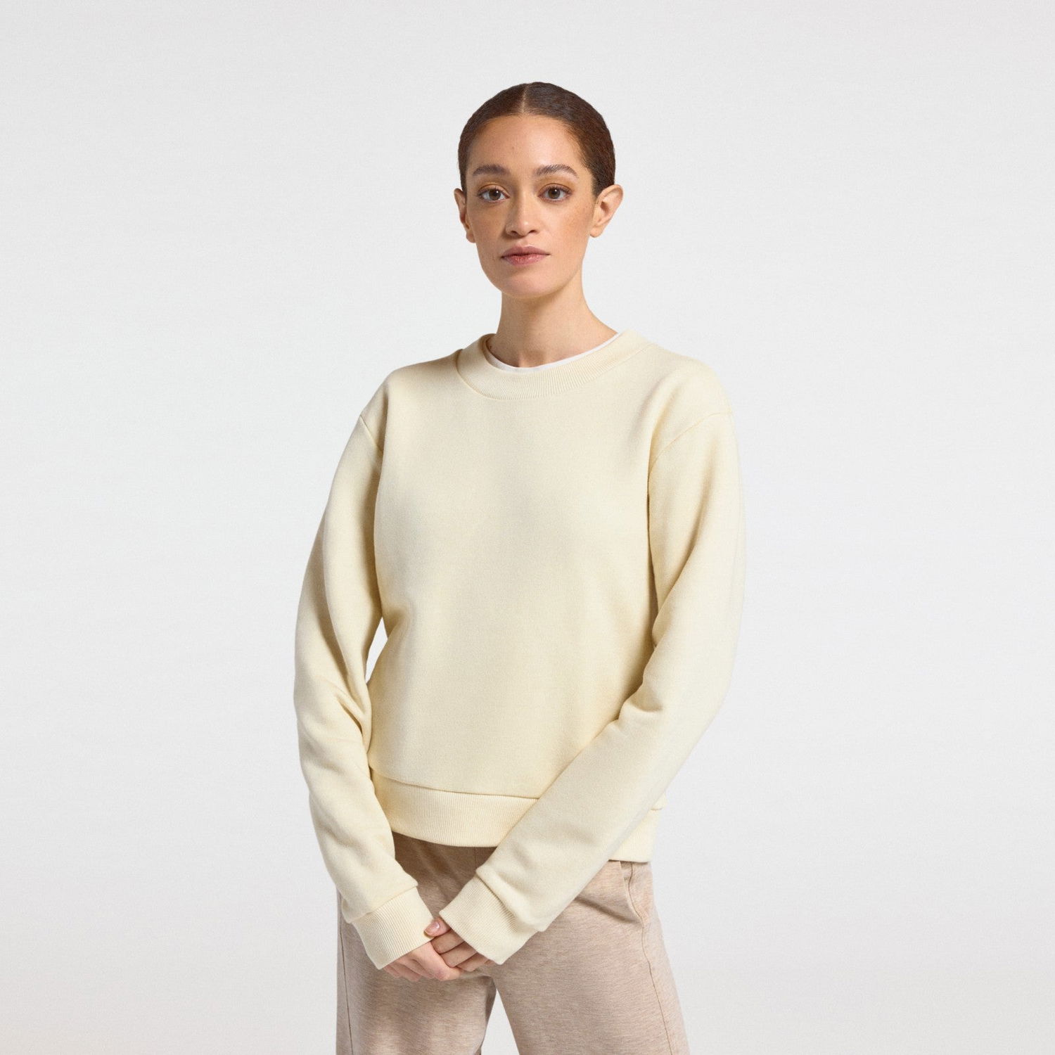 Sweatshirt Allbirds Merino Blend Sweatshirt Beige | A11217W, 0