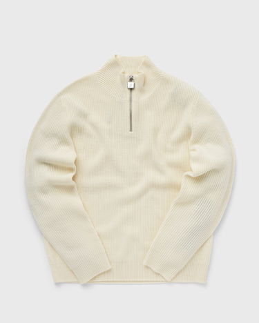 Sweater JW Anderson PADLOCK PULLER HENLEY JUMPER Beige | KW1030-YN0008-002, 0