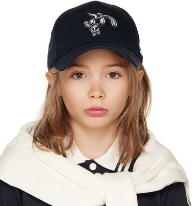 Kasket Moncler Moncler Enfant Embroidered Baseball Cap Mørkeblå | 954 3B00012 0U082, 0