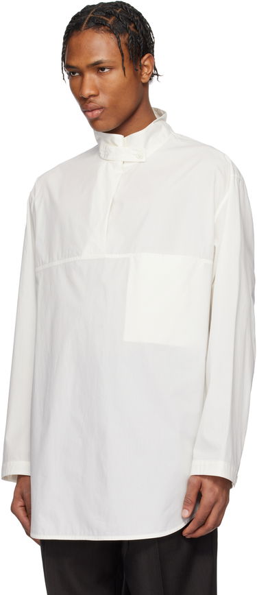 Skjorte LEMAIRE Lemaire Vareuse Shirt Hvid | TO1354 LF588, 3