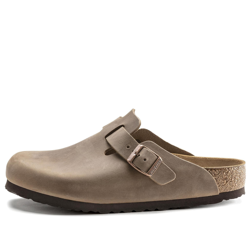 Sneakers og sko Birkenstock Boston Regular Oiled Leather Clogs Beige | 0960811