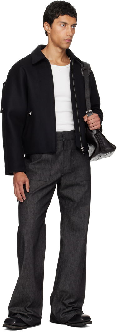 Jeans Courrèges Courrèges 2-Pocket Flare Jeans Sort | 325DPA414DE0044, 3
