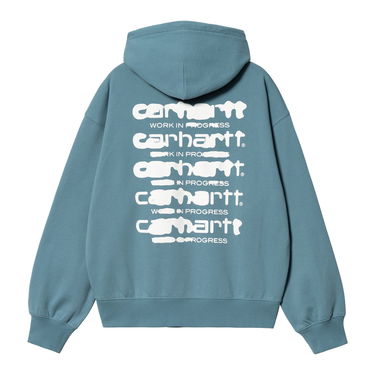 Sweatshirt Carhartt WIP Ink Bleed Hoodie Turkis | I032926_20E_06, 1