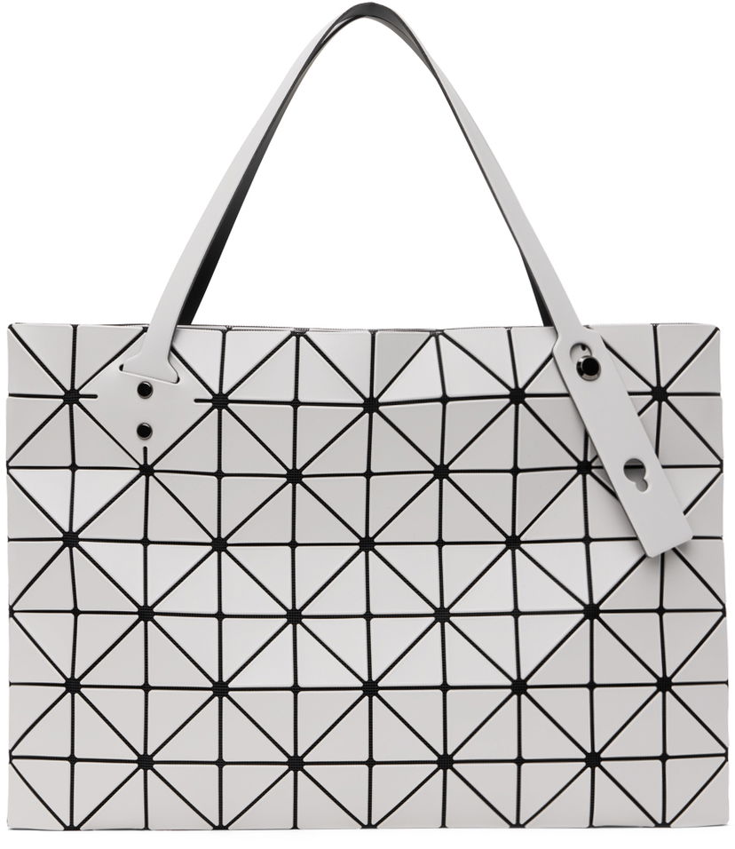 Mulepose BAO BAO ISSEY MIYAKE Geometric Pattern Tote Bag Grå | BB48AG401