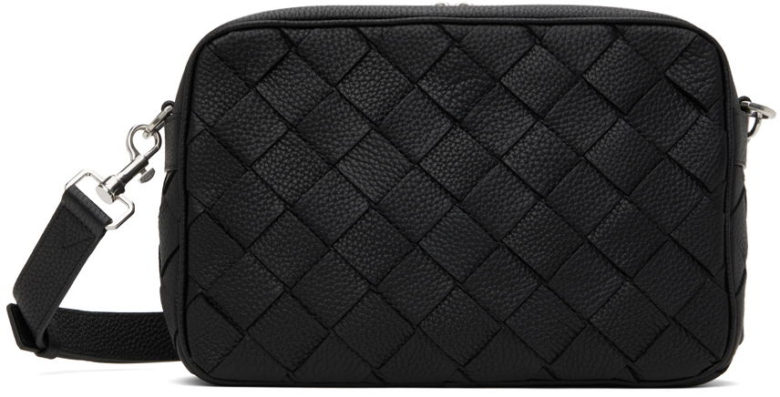 Skuldertaske Bottega Veneta Bottega Veneta Intrecciato Medium Camera Bag Sort | 755925-V4G31-8803, 0