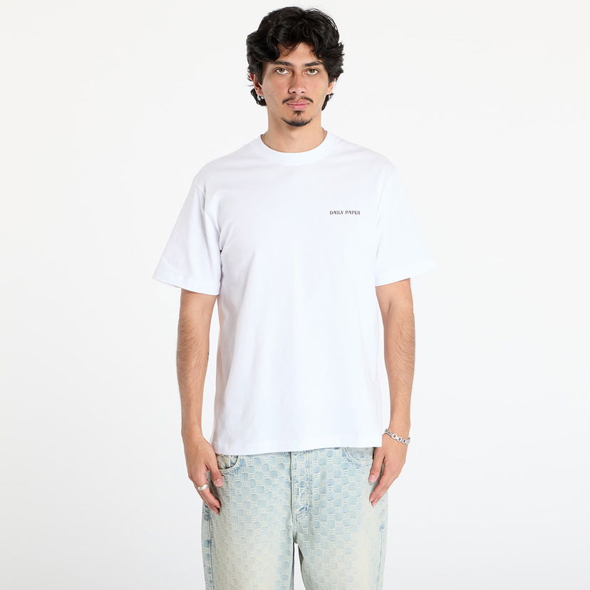T-shirt DAILY PAPER Daily Paper Wrapper T-Shirt Hvid | 2513071