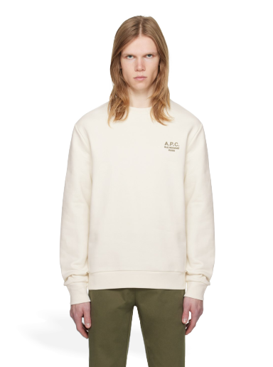 Sweatshirt A.P.C. Rider Sweatshirt Beige | COGVG-H27699