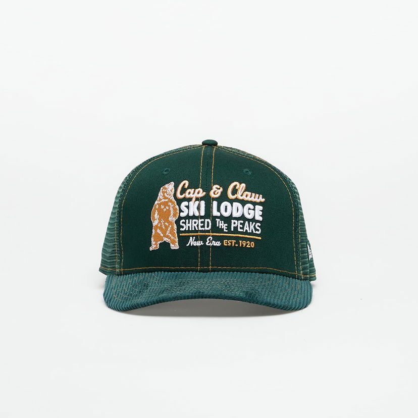 Kasket New Era New Era 9FIFTY Trucker Corduroy Cap Grøn | 60691083