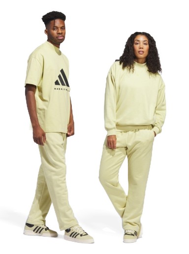 Bukser og jeans adidas Performance Sueded Pants Beige | IN7709