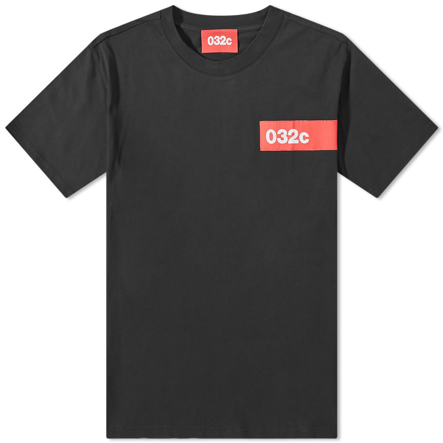T-shirt 032C Taped Tee Black Sort | SS23-C-1010, 0