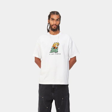 T-shirt Carhartt WIP Warm Embrace T-Shirt Hvid | I032390_02_XX, 0